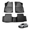 Picture of Automotive Floor Mat Compatible with 2016 2017 2018 2019 Chevrolet Cruze All Weather TPE Floor Mats