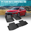 Picture of Automotive Floor Mat Compatible with 2016 2017 2018 2019 Chevrolet Cruze All Weather TPE Floor Mats