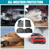 Picture of 3Pcs Car Floor Mats Custom Fit All Weather TPE Cargo Liner Accessories Compatible with 2016-2023 Chevrolet Malibu