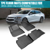 Picture of 3Pcs Car Floor Mats Custom Fit All Weather TPE Cargo Liner Accessories Compatible with 2016-2023 Chevrolet Malibu
