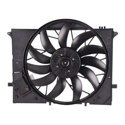 صورة مجموعة مروحة تبريد الرادياتير مناسبة لمرسيدس W220 CL600 S600 CL55 CL65 2205000193