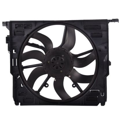 صورة مجموعة مروحة تبريد الرادياتير 17428509741 مناسبة لسيارات BMW 528i و530i و535i و640i و740i سعة 3.0 لتر