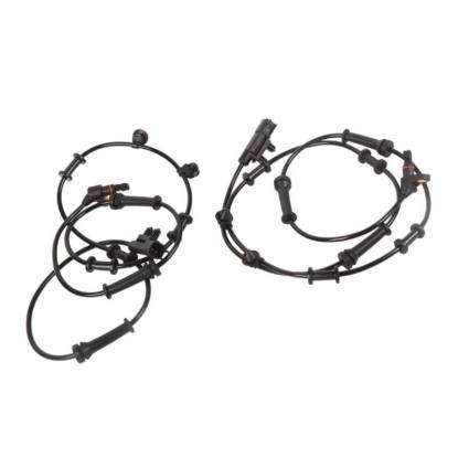 صورة قطعتان تناسبان مستشعر سرعة العجلات الأمامية ABS لسيارة جيب رانجلر JK Wrangler 68003281AA