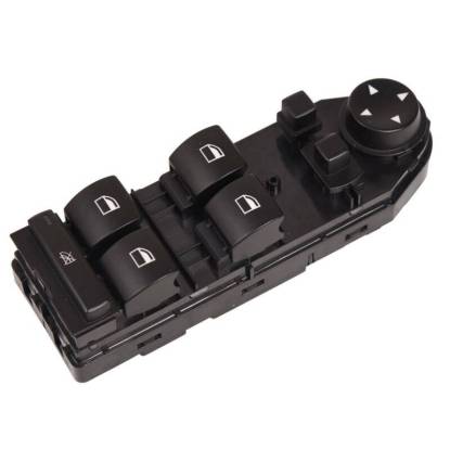 صورة مفتاح التحكم في نافذة الطاقة الرئيسية الأمامية اليسرى لسيارة BMW E83 2004-2010 61313414355