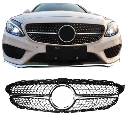 صورة شبكة المبرد الماسية الأمامية W205 C63AMG لمرسيدس بنز W205 2058881260
