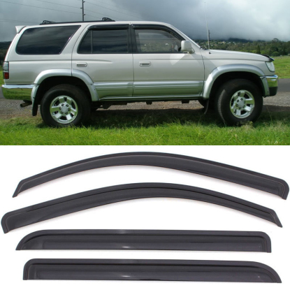صورة 4 قطع لسيارة تويوتا 4Runner N210 موديل 2003-2009، واقيات الشمس والمطر وفتحات التهوية، 94924