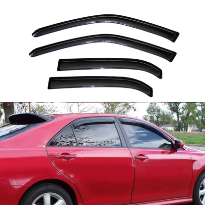 صورة 4 قطع واقيات نوافذ من الرياح والشمس والمطر لسيارات Zephyr/MKZ/Fusion/Milan