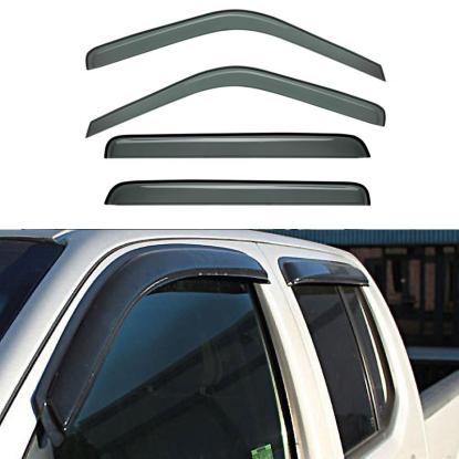صورة 4x لسيارات 99-02 C10 C/K Crew Cab/Suburban/Tahoe/Yukon/Escalade حاجب نوافذ مظلل