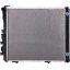 Picture of Factory Style Direct Fit Aluminum Core Radiator Compatible with 1986-1993 Mercedes-Benz 300E Replaces MB3010118 615343399041 453 DPI453 801453 CU453 A453 RAD453