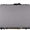 Picture of Factory Style Direct Fit Aluminum Core Radiator Compatible with 2004 2005 2006 2007 2008 Mitsubishi Endeavor, 2010 2011 Mitsubishi Endeavor Replaces MI3010200 MZ690923