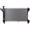 Picture of Engine Coolant Radiator Assembly with Compatible with 1994 1995 1996 Ford Mustang Replaces FO3010113 F4ZZ8005C 1488 DPI1488 8011488 CU1488 A1488 RAD1488