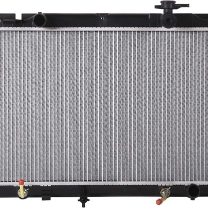 Picture of Aluminum Cooling Radiator Compatible with 2004 2005 2006 2007 2008 Toyota Solara Replaces TO3010276 164000H131 2435 DPI2435 8012435 CU2435 A2435 RAD2435