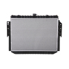 Picture of Factory Style Aluminum Core Cooling Radiator Compatible with 1984 1985 Dodge B350, 1994 Dodge B350 Replaces CH3010179 52028627AB 1707 DPI1707 8011707 CU1707 A1707 RAD1707