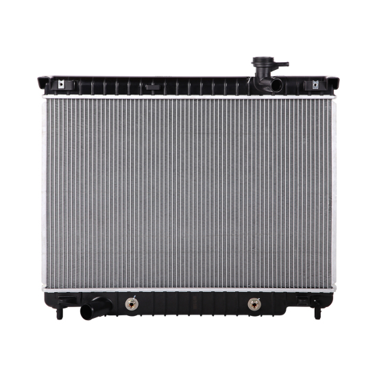 Picture of Aluminum Cooling Radiator Compatible with 2002 2003 2004 2005 2006 Chevrolet Trailblazer EXT Replaces GM3010420 15196385 8151963850 2458 DPI2458 8012458 CU2458 A2458 RAD2458