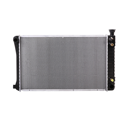 Picture of Aluminum Core Complete Radiator Compatible with 1990 Chevrolet R1500 Suburban Replaces GM3010250 GM3010256 52458331 618 DPI618 801618 CU618 A618 RAD618