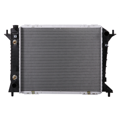 Picture of Aluminum Core Complete Radiator Compatible with 1994 1995 1996 1997 Mercury Cougar Replaces FO3010123 F4SZ8005G 1550 DPI1550 8011550 CU1550 A1550 RAD1550