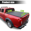 Picture of 5.5 FT Roll Up Truck Bed Tonneau Cover Truck Bed Tonneau Cover Compatible with 2014-2021 Toyota Tundra