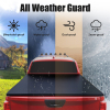 Picture of 5.5 FT Roll Up Truck Bed Tonneau Cover Truck Bed Tonneau Cover Compatible with 2014-2021 Toyota Tundra