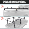 Picture of 5.5 FT Roll Up Truck Bed Tonneau Cover Truck Bed Tonneau Cover Compatible with 2014-2021 Toyota Tundra