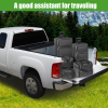 Picture of 5.5 FT Roll Up Truck Bed Tonneau Cover Truck Bed Tonneau Cover Compatible with 2014-2021 Toyota Tundra