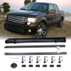 Picture of 5.5 FT Roll Up Truck Bed Tonneau Cover Truck Cover Compatible with 2009 2010 2011 2012 2013 2014 Ford F-150