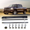 Picture of 5.8 FT Roll Up Bed Tonneau Cover Truck Bed Cover Accessories Compatible with 2014 2015 2016 2017 2018 GMC Sierra 1500