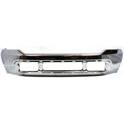 صورة غطاء المصد الأمامي لشاحنة F250 Super Duty موديلات 1999-2004 وF350 المصنوعة من الفولاذ والكروم