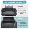 Picture of 5.5 FT TPE All Weather Bed Liner Accessories Compatible with 2022 2023 2024 Ford F-150 Lightning Truck Bed Mat