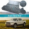 Picture of 5.7 FT Truck Bed Mat Compatible with 2019 2020 2021 2022 2023 2024 Ram 1500 Car Bed Floor Liner, All Weather Black Heavy Duty TPE Truck Bed Mat