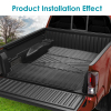 Picture of 5.8 FT TPE All Weather Bed Liner Accessories Compatible with 2019 2020 2021 2022 2023 2024 Chevrolet Silverado 1500 Truck Bed Mat