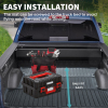 Picture of 5.8 FT Truck Cargo Bed Mat Pickup Rear Trunk Mat Compatible with 2007-2018 GMC Sierra