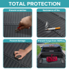 Picture of Rubber Truck Bed Mat Compatible with 2007-2021 Toyota Tundra 5.6 FT All Weather Bed Liner Accessories