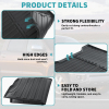 Picture of Rubber Truck Bed Mat Compatible with 2007-2021 Toyota Tundra 5.6 FT All Weather Bed Liner Accessories