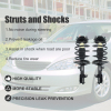Picture of Front Struts & Springs Left & Right Pair Set Fit for 1997 1998 1999 2000 2001 Toyota Camry
