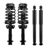 Picture of Quick Complete Shocks Struts Assembly Front Rear Complete Assembly Compatible with 2005 2006 2007 2008 2009 2010 Ford Mustang
